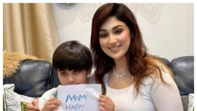 ছেলের সঙ্গেই কাটছে অপুর জন্মদিন