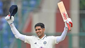 জয়সওয়ালের পর শুবমানের সেঞ্চুরিতে ভারতের রান পাহাড়