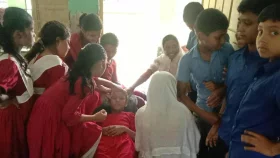 দুমকিতে টাইফয়েড টিকার পর ৭ শিক্ষার্থী অসুস্থ