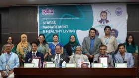 এনএসইউ&rsquo;তে স্ট্রেস ম্যানেজমেন্ট ও স্বাস্থ্যকর জীবনধারা বিষয়ক সেমিনার অনুষ্ঠিত