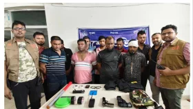 র&zwnj;্যাব পরিচয়ে ডাকাতির ঘটনায় গ্রেপ্তার ৯
