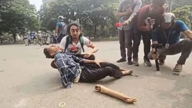 পুলিশের সঙ্গে সংঘর্ষ, রাস্তায় পড়ে রইল জুলাই যোদ্ধার কৃত্তিম হাত