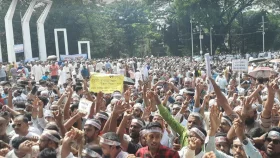 এমপিওভুক্ত শিক্ষকদের কালো পতাকা মিছিল আজ