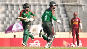 মিরপুরে উইন্ডিজের বিপক্ষে ফের গুটিয়ে যাওয়া বাংলাদেশের সংগ্রহ ২০৭ রান