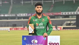 গায়ানায় এর চেয়ে খারাপ উইকেটে আমরা মানিয়ে নিয়েছিলাম: রিশাদ