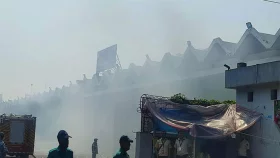 কার্গো ভিলেজে আগুনে ক্ষয়ক্ষতির চিত্র ভয়াবহ