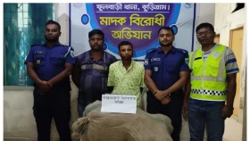 কুড়িগ্রামে গাঁজাসহ দুই কারবারি গ্রেপ্তার&nbsp;