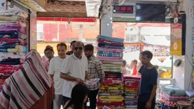 নারায়ণগঞ্জে বিএনপি নেতা বাবুলের গণসংযোগ