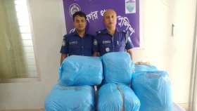 ৪০ কেজি গাঁজা রেখে পালিয়েছে কারবারি