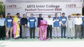 ইউআইটিএস আন্তঃকলেজ ফুটবল টুর্নামেন্টের উদ্বোধন অনুষ্ঠিত