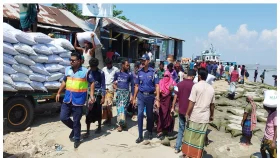 হাতিয়ায় দুই টন ইলিশ জব্দ, ৪৬ জেলে আটক