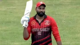 অস্ট্রিয়ার ব্যাটসম্যান করণবীর সিংয়ের বিশ্বরেকর্ড