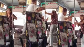 লোকাল বাসে পোশাক নিয়ে কটূক্তি, তরুণীর জুতাপেটা