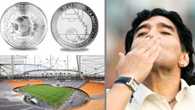 ম্যারাডোনার জন্মদিনে স্মারক মুদ্রা ছাড়লো আর্জেন্টিনা, স্টেডিয়ামের নামকরণ
