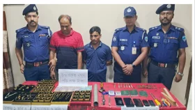 চাঁদপুরে স্বর্ণালংকার চুরির ঘটনায় গ্রেপ্তার ২
