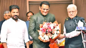 ক্যাপ্টেন আজহারউদ্দিন মন্ত্রী হয়ে বললেন, 'জীবনের একটা বৃত্ত পূরণ হলো'