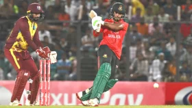 তানজিদের ক্যারিয়ারসেরা ইনিংসে বাংলাদেশ করলো ১৫১