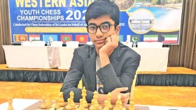 বিশ্বকাপ দাবায় নরওয়ের গ্র্যান্ডমাস্টারকে রুখে দিলেন মনন