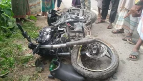 শাহজাদপুরে মোটরসাইকেল দুর্ঘটনায় এক যুবকের মৃত্যু, আহত ১