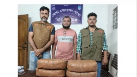 মুন্সীগঞ্জে ৮ কেজি গাঁজাসহ মাদক কারবারি আটক