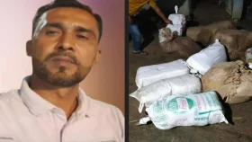 যুবদল নেতার বাড়ি থেকে ভারতীয় পণ্য উদ্ধার