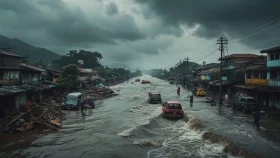 ফিলিপাইনের পর এবার ভিয়েতনামে ঘূর্ণিঝড় কালমেগির আঘাত