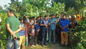 কালীগঞ্জে মাঠ থেকে নারীর মরদেহ উদ্ধার