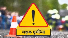 ট্রাক-মাহিন্দ্রা মুখোমুখি সংঘর্ষে কৃষক নিহত