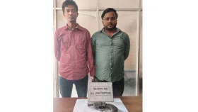 শরীয়তপুরে রিভলবারসহ আটক ২
