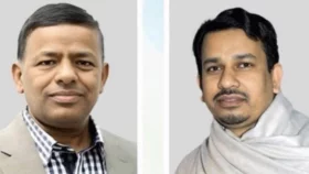 নিউ ইয়র্ক বাংলাদেশ প্রেস ক্লাবের সভাপতি মনোয়ার ও সম্পাদক মমিন