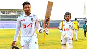 টেস্টে বাংলাদেশের এক শান্তির দিন, স্কোরবোর্ডে ১ উইকেটে ৩৩৮ রান&nbsp;