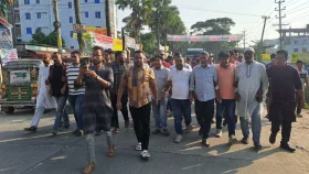 দাউদকান্দিতে বিএনপির বিক্ষোভ মিছিল