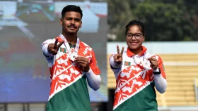 ভারতের বিপক্ষে ফাইনালে রূপা জিতলেন বন্যা-হিমু