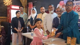 জয়পুরহাটে হাতের লিখা প্রতিযোগিতা অনুষ্ঠিত