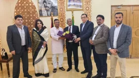 ফিলিস্তিনি রাষ্ট্রদূতের নৈশভোজে বিএনপির প্রতিনিধি দল