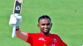 ৩৫ বলে ১০০*, টি-টোয়েন্টিতে বাংলাদেশের দ্রুততম সেঞ্চুরির রেকর্ড গড়লেন সোহান
