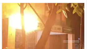 গ্রামীণ ব্যাংকে আগুন