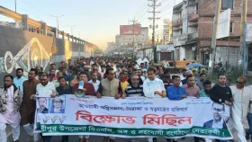 গাজীপুরে বিএনপির আনন্দ মিছিল