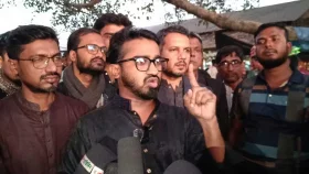 জাপাকে সুযোগ দিলে গণঅধিকার নির্বাচন বর্জন করবে: রাশেদ খান