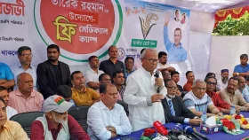 তারেক রহমান মানবতার দূত হয়ে কাজ করছেন: রিজভী