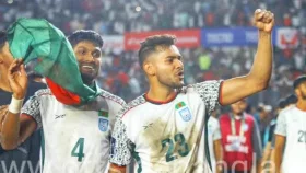 ভারতের বিপক্ষে জয়কে জাকারিয়া পিন্টুকে উৎসর্গ করলেন শমিত সোম