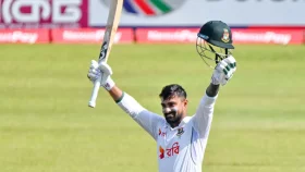 &lsquo;সেঞ্চুরি&rsquo; ম্যাচে সেঞ্চুরি হাঁকালেন লিটন দাস