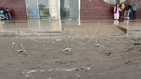 ভূমিকম্পে খসে পড়ল শাহজালালের টার্মিনাল-২ এর পলেস্তারা