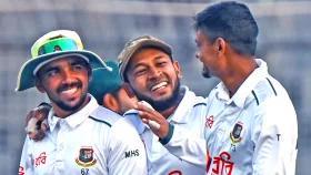 মুশফিকের টেস্টে জয় থেকে ৪ উইকেট দূরে বাংলাদেশ
