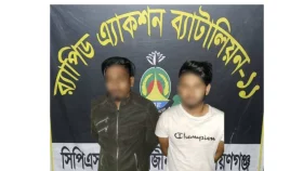 অস্ত্রের মুখে জিম্মি করে বাইক ডাকাতি, গ্রেপ্তার ২