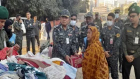 কড়াইলে ক্ষতিগ্রস্তদের পাশে আনসার&ndash;ভিডিপি: শীতবস্ত্র, ধারাবাহিক মানবিক সহায়তা প্রদান