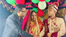 পৌর মহিলা দল সদস্যের মেয়ের বিয়েতে তারেক রহমানের আর্থিক সহায়তা