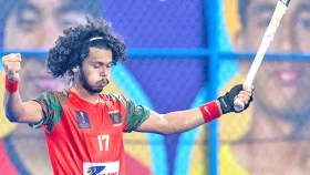 আমিরুলের আবার হ্যাটট্রিক, এবার কোরিয়াকে হারালো বাংলাদেশ