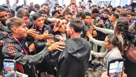 মেসি কাপে বার্সেলোনার ড্র ইন্টার মায়ামির জয় দেখলেন মেসি