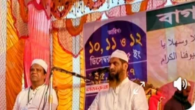 যারা আল্লাহর আইনের বিরুদ্ধে আইন করে তারা আল্লাহর প্রতিপক্ষ: মামুনুল হক